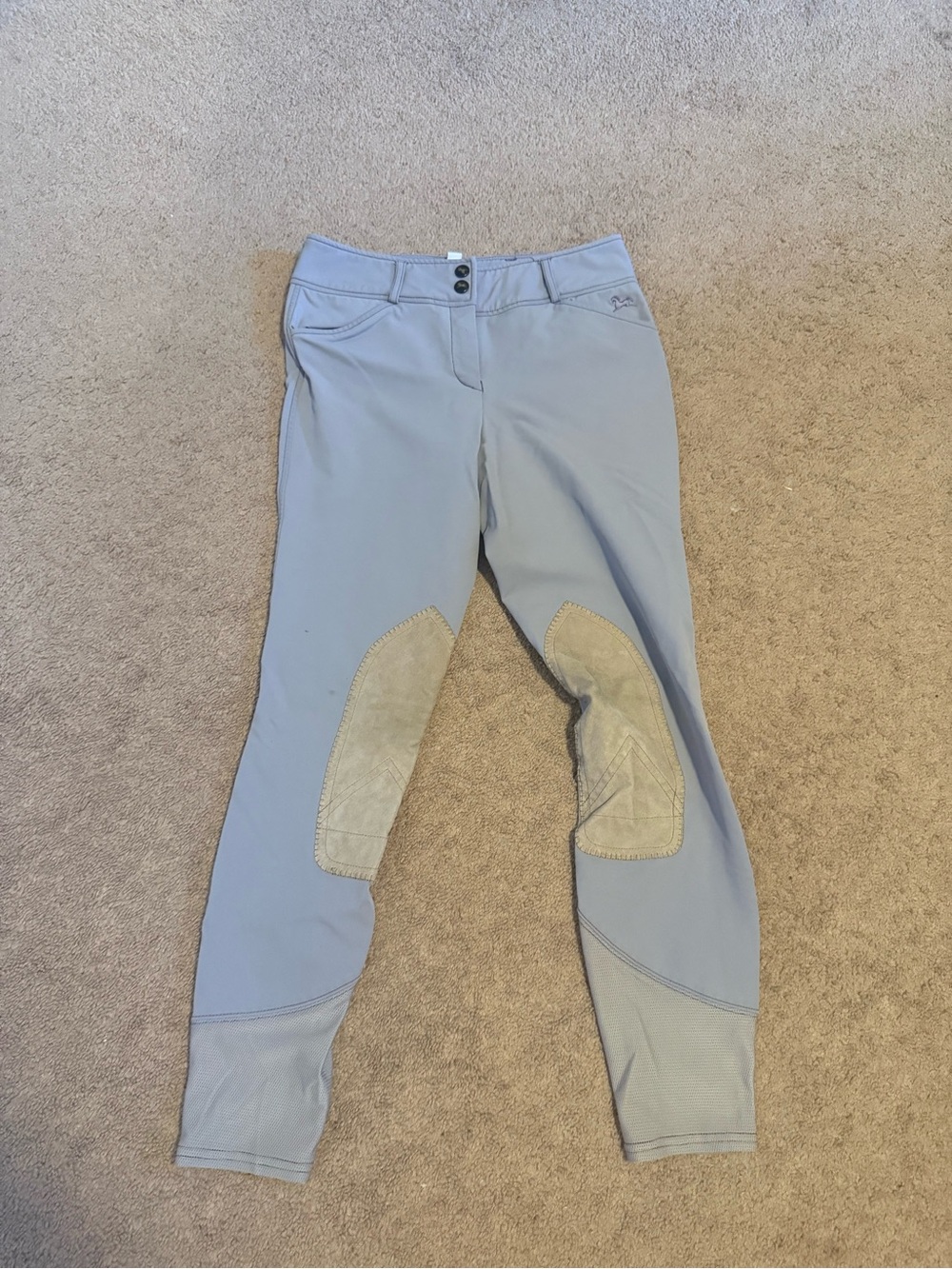 RJ Classics Lilac Mid Rise Breeches size 26L